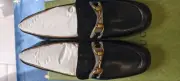 Gucci Brixton Horsebit Leather Loafer Women's Black 37.5 / 7