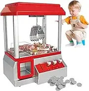 Mini Claw Machine Arcade Game – Electronic Candy Grabber for Kids with Music & 24 | Toy Prize Machine for Parties, Rewards, Birthdays, Home Play, Fun Entertainment Children