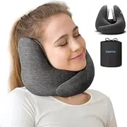 [RENPHO] Aeroplane Neck Pillow, Comfy Adult Memory Foam, Travel Pillow, Aeroplane Pillow, Neck Pillow, Car Adjustable, Travel Pillow, Neck Pillow