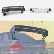 For Mitsubishi EVO 7 8 9 Type 5V EVO Carbon Rear Trunk GT Spoiler wings 1400mm