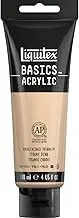 LIQUITEX Basics Acrylic Paint 4-oz Tube, Unbleached Titanium 118.3 ml (Pack of 1)