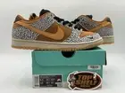 DS New Nike SB Dunk Low Pro Safari 2020 Size 8.5 Authentic Skateboarding Brown