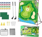 lyanny Battle Golf Chipping Game | Battle Golf Game Chipping Mat | Sports Activities with Putting Practice Toy and Swing Training Tool for Kids and Adults