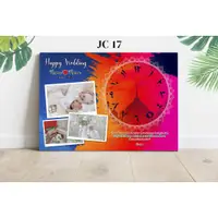 在飛比找蝦皮購物優惠-獨特的時鐘禮品時鐘定制時鐘照片時鐘木製時鐘禮物照片時鐘 GA