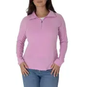 Columbia Women's Glacial IV Half Zip Fleece Size L Pink