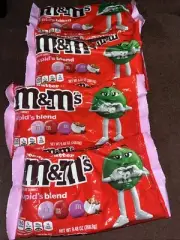 M&M's Peanut Butter Chocolate Candy - 9.48 Lot Of 4 Cupid Blend