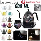 Brewista Electric Gooseneck Kettle Fast Water Boiler Pour Over Stainless Steel