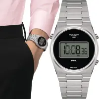 在飛比找momo購物網優惠-【TISSOT 天梭】官方授權 PRX Digital 數位