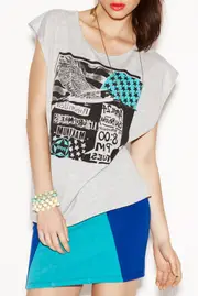 Manic Tee--LAD-2TN11421
