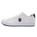 K-SWISS COURT SHIELD 白藍 皮革 休閒運動鞋 男款 NO.B3003【06599-112】