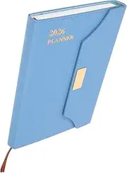 GETAJGHSD Compact Academic Organizer for Students Teachers Daily Weekly Reflections Portable Travel Diary for Enhanced Productivity Management