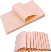 PIXESTT Pack of 15 Artificial Skin Tattoos, Double-Sided Tattoo Practice Skin Suitable for Practice Tattoos, Micro Clips and Eyebrows, Practice Skin for Tattooing, Silicone Materials, 1.5 mm Thick