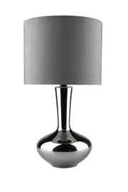 Istanbul Bedside Table Lamp, Set of 2 (Charcoal)
