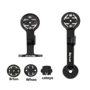 Bike Stem Handlebar Extension GPS Computer Mount Holder for WAHOO/Bryton/Garmin