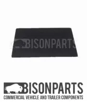 *IVECO TRUCK RUBBER MUDFLAP 21" X 12" SINGLE BP83-106