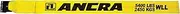Ancra 43795-10-27 Flat Hook Winch Strap, 4-Inch by 27-Feet