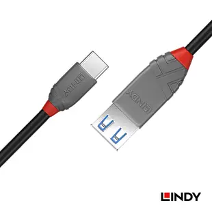 LINDY林帝 Type-C to Type-A USB3.2 Gen1 15cm 公-母/傳輸線/原價屋(36895)