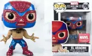 Pop Marvel Lucha Libre "El Aracno" 706 Marvel Collectors Corp New