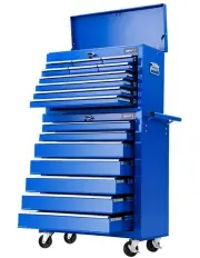 [Giantz] 17 Drawer 2-in-1 Tool Box in Blue