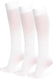 [NOQ] Marta Women's Knee Socks Plain 40 Denier Opaque Microfibre Matt Classic with Comfort