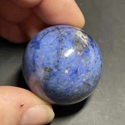 Dumortierite Crystal Mini Sphere Marble 32mm 48g