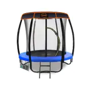 Kahuna Trampoline 6ft With Roof - Blue