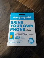 AT&T 3 In 1 Sim Card