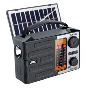 Multi-functional Solar AM FM Radio USB Bluetooth Music Player Speaker Torch