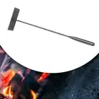 Grill Ash Rake Comfortable Handle Multifunction for Garden Picnic Barbeque