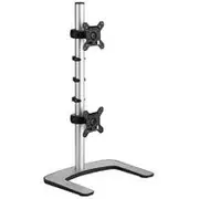 Atdec Visidec VFS-DV Freestanding LCD Monitor Stand for Dual Monitors - Vertical