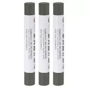 Furniture Repair Crayons Wax Filler Stick, 3Pcs Pen Marker, Ash Grey