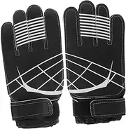 TOYANDONA 1 Pair Professional Goalkeeper Gloves Slide Flexible Design for Training Matches Non Slip Comfortable Fit Thicken Thumb Protection for Soccer Enthusiasts
