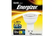 Energizer LED GU10 5w Light Bulb Cap 350lm 3000k Warm White (White) (One Size)