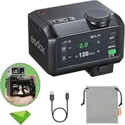 Godox iT30Pro C Mini TTL Flash for Canon Cameras with Integrated 2.4G Wireless Trigger/Receiver - 1/80000s HSS, 900mAh Rechargeable Battery, 1.5s Recycle Time, 560 Full-Power Flashes, Black