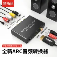 在飛比找蝦皮購物優惠-【現貨】hdmi 解碼器 hdmi arc音頻回傳轉換器同軸