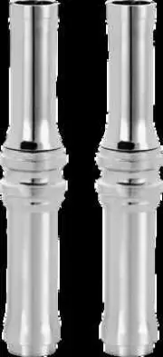 AN 10g Lower Pushrod Covers Kit Chrome Harley Heritage Springer 04-07