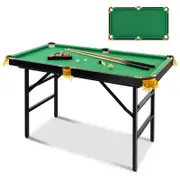 Costway Foldable Mini Billiard Table Set Portable Snooker Pool Game Toy