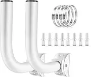 Adjustable Sturdy Universal Wireless Bridge Bracket Mount Kit, Pole and Wall-Mounted Mount for Outdoor Antenna Point to Point AP Access Point Client Bridge CPE (2-Pack)，Slinkdsco