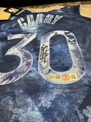 Stephen Curry Signed Creators In The Paint Warriors Jersey AUTO BAS COA Sz L