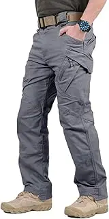 [Generic] Tactical Waterproof Pants, Tactical Pants, Men's Stretch Hiking Work Cargo with Multi Pockets