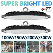 Warehouse Super Bright Shop LED Light Lamp Factory GYM 100W UFO High Bay Lights