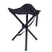 YSSOA Folding Camping Stool Portable Camp Stool Tripod Tri-Leg Slacker Chair