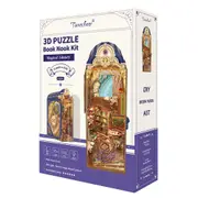 521pc Tonecheer Magical Library 3D Puzzle 283mm DIY Dollhouse Book Nook Kit 15y+