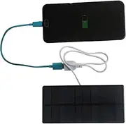 Foldable Solar Panels Charger - Portable Solar Charger | Lightweight Monocrystalline Solar Cell | Solar Panels for Camping | Solar Panel for Phones Charging | External Battery Pack Safe & Versatile