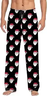 [Generic] Toe Mens Casual Pants Pajama Pants With Drawstring And Pockets Relaxed Fit Pants