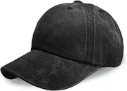 [Feelorna] Baseball Cap for Women, Washed Vintage Baseball Caps Solid Colour Adjustable Breathable Summer Sun Hat for Travel Outdoor Sport