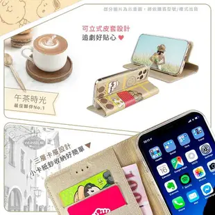【SNOOPY/史努比】iPhone 11 (6.1吋) 彩繪可站立皮套(吃餅乾)