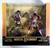 MCFarlane Toys Mortal Kombat 11 SHAO KAHN & SUB-ZERO Exclusive 2 Pk.NIB