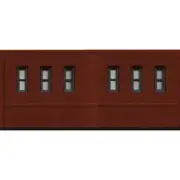 Woodland Scenics 60102 N-Scale Walls, Dock Level Windows (3) DPM