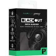 Palms Off Gaming - Blackout Deck Sleeves - Standard Size